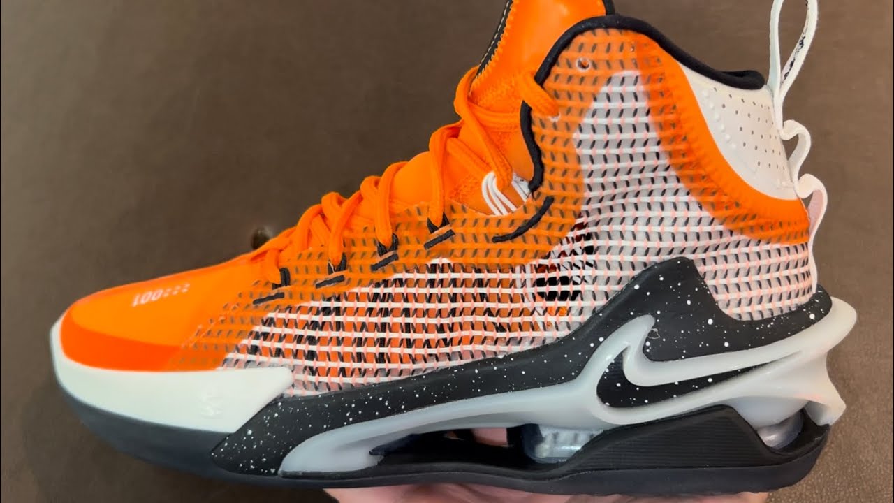 Nike Air Zoom GT Jump Orange Black Basketball Shoes Sz 17 Promo 2023 Sneakers Release – Nike Air Zoom G.T. Jump 2 “  main image 3
