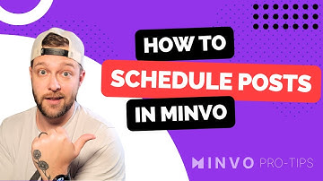 Effortless Scheduling: Publish Social Media Content with Minvo