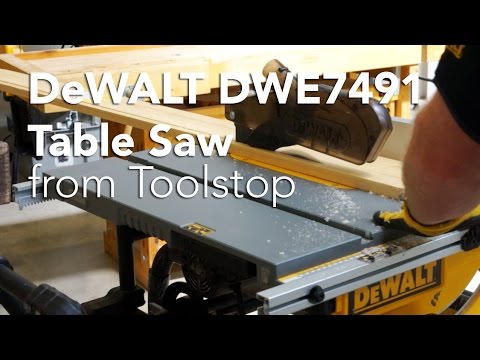 DeWALT DWE7491 Table Saw 250mm with 825mm Rip Capacity