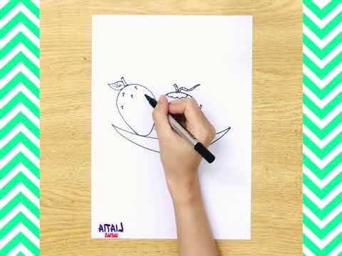 Video Vẽ mâm ngũ quả ngày tết đơn giản nhất | How to draw... - youtube