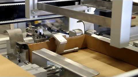 Lantech Tray Erector TE C100 with Fixed Stamp