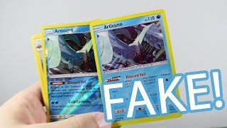 OPENING FAKE POKEMON CARDS FROM CHINATOWN | Pokemon