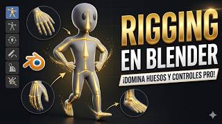 ✨ Aprende a hacer rigging de un personaje 3D en Blender (Body Mesh listo para animar)
