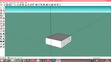 Google Sketchup Beginners Tutorial (Video 1)