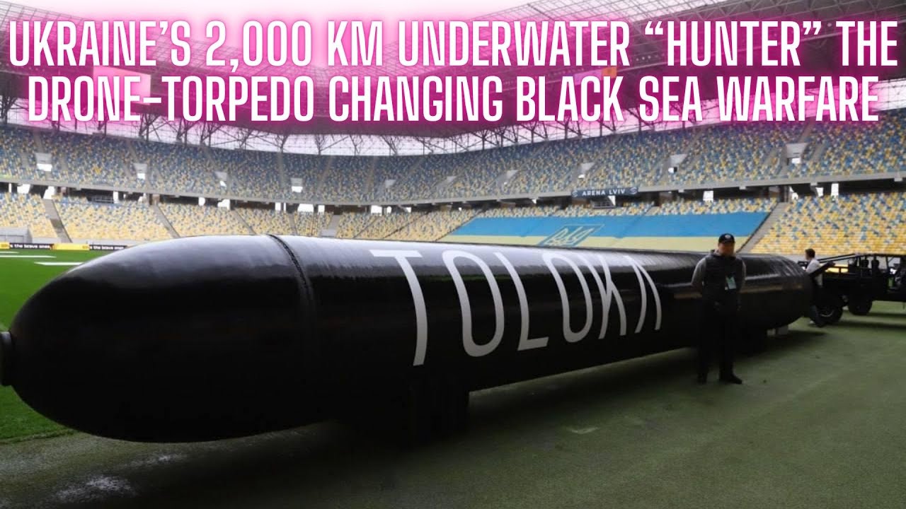 Toloka — Ukraine’s 2,000 km Underwater “Hunter” | The Drone-Torpedo Changing Black Sea Warfare