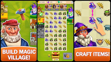 Idle Wizard Village - Tycoon (Gameplay Android)