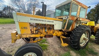 Working on the Minneapolis Moline G955