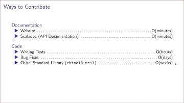 I Wanna Be a Chisel/FIRRTL Developer
