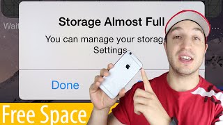 How To Manage Storage and Free Up Space On The iPhone, iPad & iPod Touch