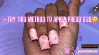 How to get Press’on to last| Press’on application Tutorial