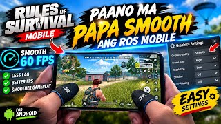 How to Make ROS Mobile Smoother on Android | Best Settings for Better FPS screenshot 3
