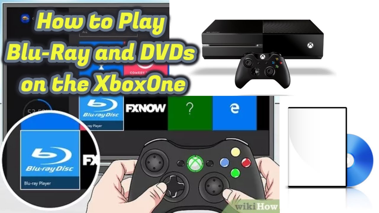 How to use the BluRay/DVD player on xbox one (Tech Tutorials For