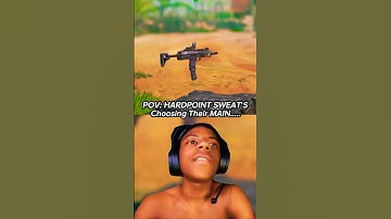 POV: HARDPOINT SWEATS Choosing Their MAIN….#codm #shorts
