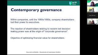 Details Session II | The fundamentals of Corporate Governance: From historical background to Implementation Update