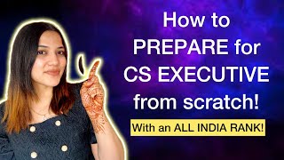 How to START preparing for CS executive with All India Rank Classes, Books, Scanners, etc.