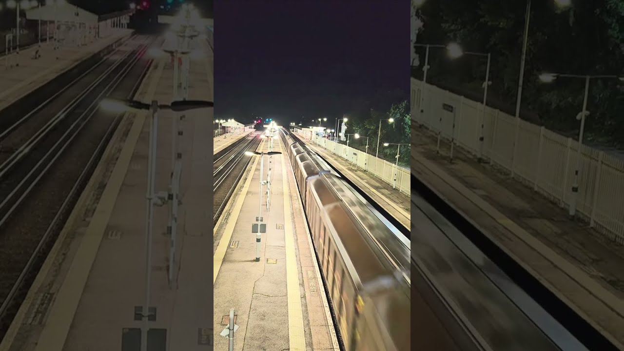 South Croydon station network rail track crew traffic light gantry repair & a DB C66 loco11th Oct 24