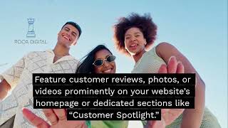 How can I maximize impact of User Generated Content on my website and social media | Rook Digital