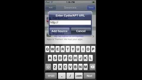 How to get free apps/installous on the iPod touch