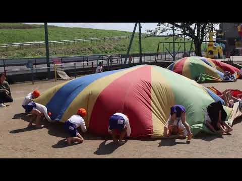 08【みさと幼稚園】バルーン５（山巻き込み前回りブリッジ～風船）