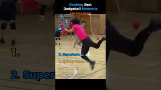Craziest Dodgeball Plays Ranked 😭#youtubeshorts #shorts #ranking