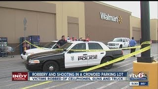 Police looking for suspects after Wal-Mart shooting, robbery