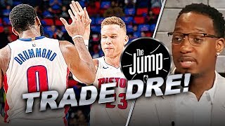 McGrady Says Pistons Should Trade Andre Drummond & Keep Blake Griffin | The Jump