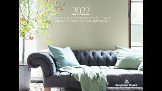 Benjamin Moore's Colour of the Year and Colour Trends 2022