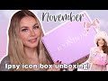NOVEMBER 2024 IPSY ICON BOX UNBOXING!🎀✨