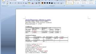 Statgraphics Copy Output Wealth