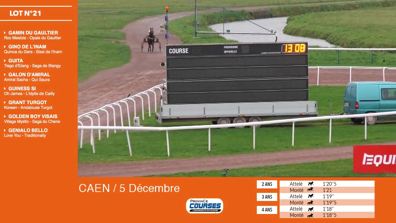 Qualifications Lot 21 - Caen 05 12 2018 qualifications tradução