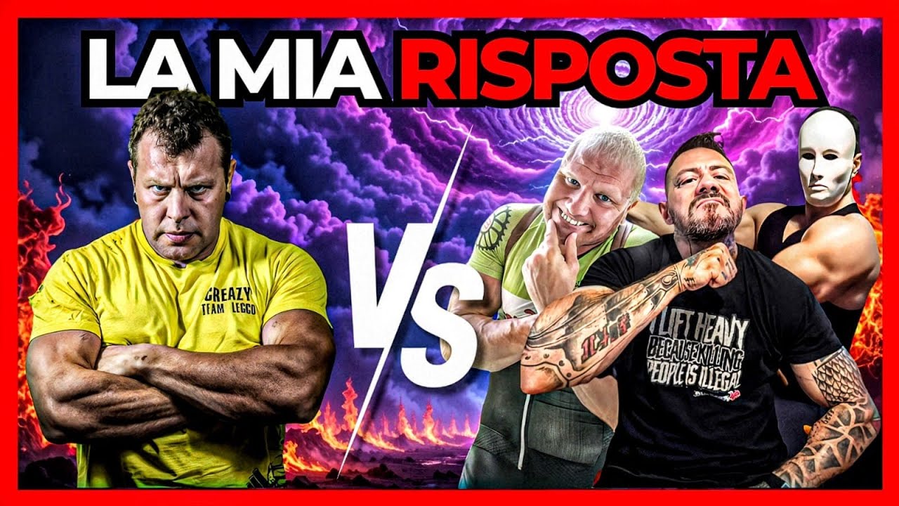 MASTER MARKUS E JENA? VI RISPONDO COSI !! 