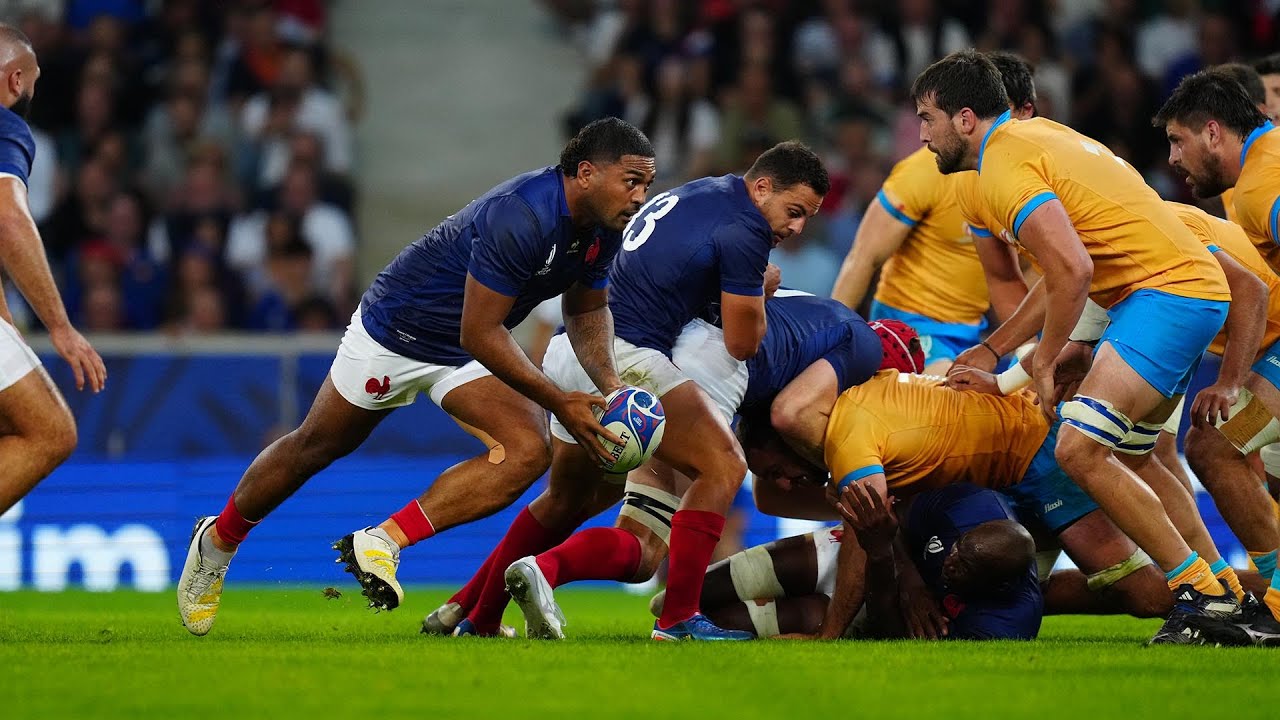 Coupe du monde 2023 : L'essai de Peato Mauvaka contre l'Uruguay