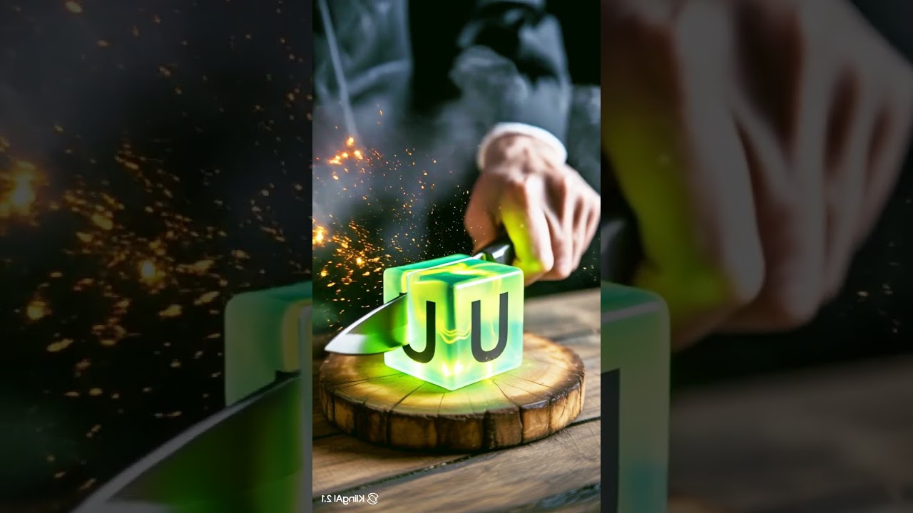 Glass ice  Spiral Slice 