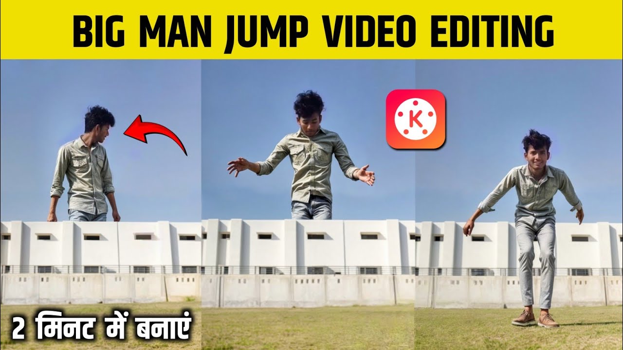 Big Man Jump Video Editing In Kinemaster | Kinemaster Video Editing | Big Man Video Editing