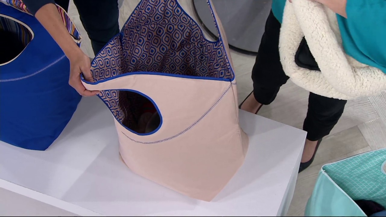 Pursfection MultiPurpose Extra Large Collapsible Tote Bag on QVC YouTube