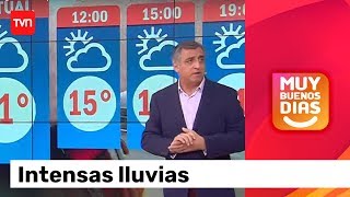 Sistema frontal traerá intensas lluvias a la Región Metropolitana | Muy buenos días a todos