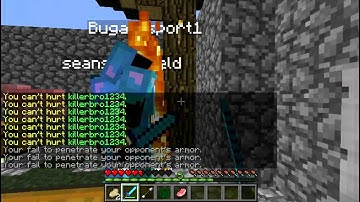 Minecraft - Bugattisport1 using Nodus - Aimbot and Fly Hack