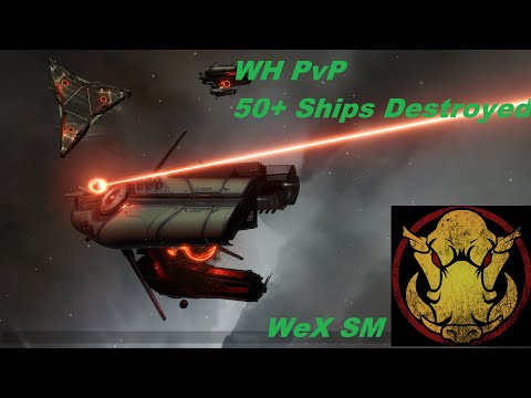 WH PvP - 3 Leshaks vs Catskull - 50+ Ships destroyed