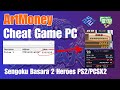 ArtMoney untuk PCSX2 (Basara Heroes 2) — Step-by-step: Money Max & EXP Max
