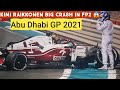 Kimi Raikkonen Big Crash In FP2 | Abu Dhabi Grand Prix 2021 | Formula 1| F1 #kimiraikkonen