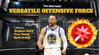 *NEW* RARE VERSATILE OFFENSIVE FORCE BUILD IN NBA 2K23! SUPER RARE OVERPOWERED DEMIGOD BUILD IN 2K23