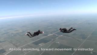 Chicagoland Skydiving Video - Freefall University Level 4 Solo Skydive