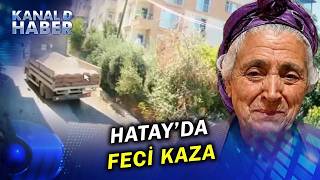 Yokuşu Çıkamadı Geri Geri Kayarak Bahçedeki Yaşlı Kadını Ezdi