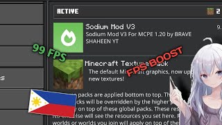 how to boost your fps in minecraft bedrock 1.20+ (with sodium V3)