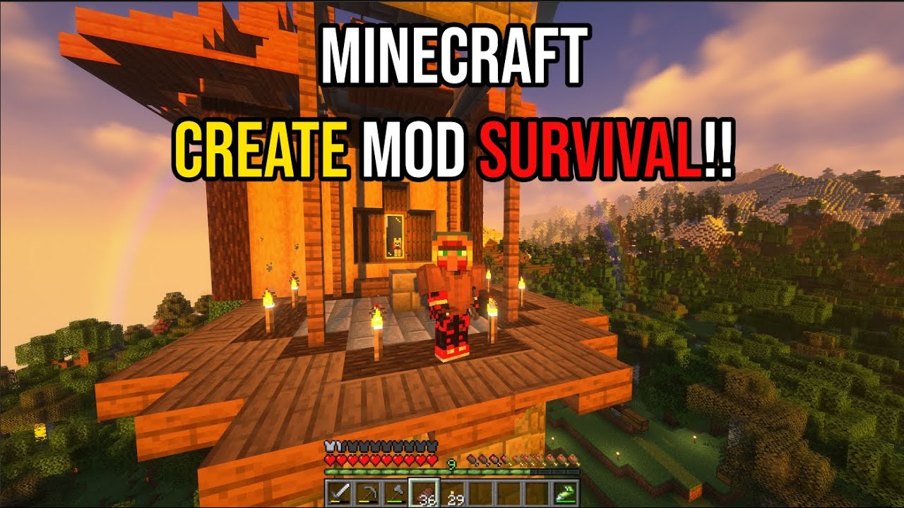 Create Mod Modded Survival Gathering Blocks