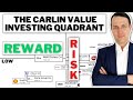Value Investing Risk &amp; Reward Quadrant Explained On 10 Stocks