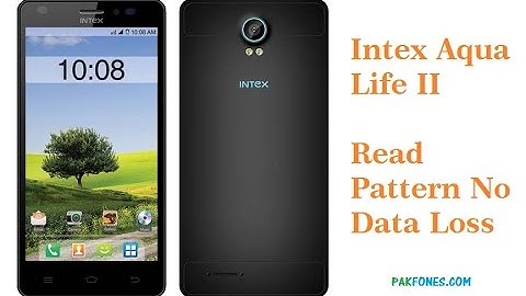 Intex_Aqua_Life_II Read Pattern with infinity cm2 spd