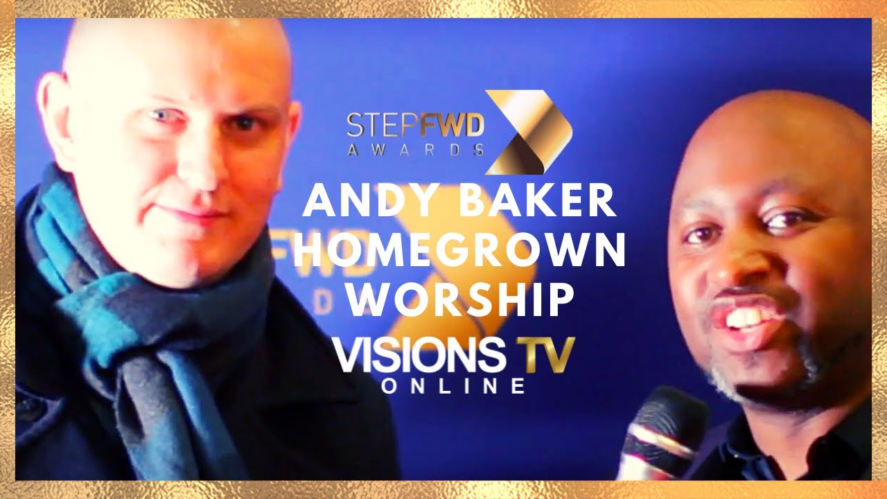 Homegrown Worship Andy Baker StepFWD Awards 2021 Red carpet Interview