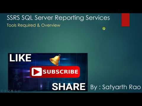 2 SSRS -Tools Required and Overview (SQL Server Reporting Services ...
