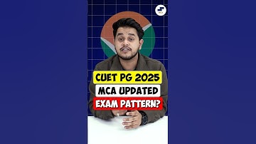 💥CUET PG 2025: MCA Updated Exam Pattern?🌟CUET MCA Exam Prep Strategy 2025🤩#mca #cuet2025 #cuetpg